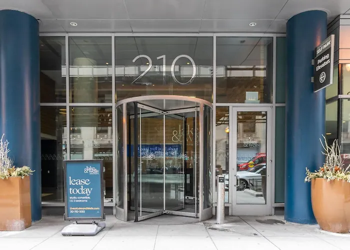 Loop 1br W Gym Pool Lounge 1 Block From L Chi-695 Apartamento *