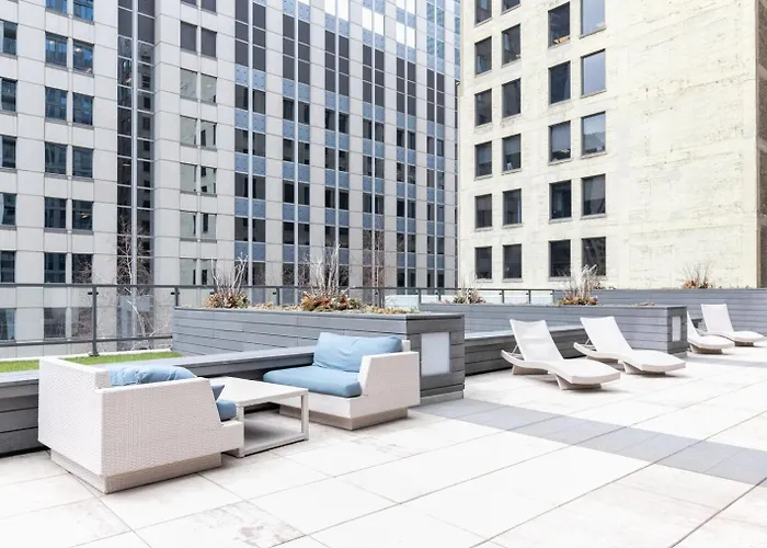 Loop 1br W Gym Pool Lounge 1 Block From L Chi-695 Apartamento *