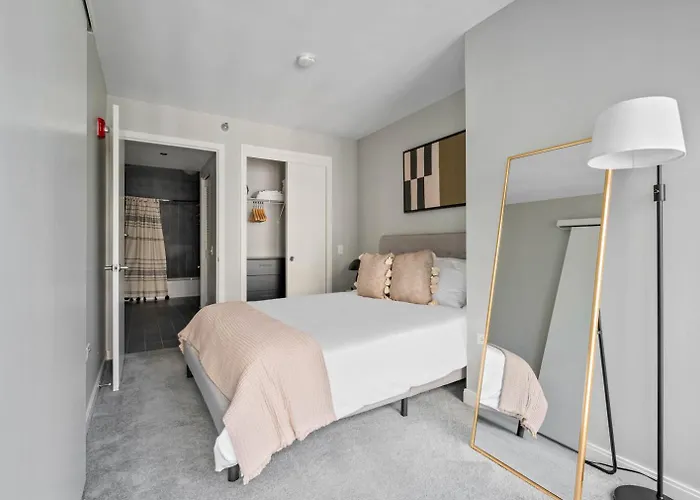 Loop 1br W Gym Pool Lounge 1 Block From L Chi-695 Apartamento Chicago