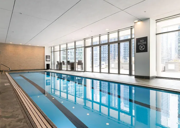 Apartamento Loop 1br W Gym Pool Lounge 1 Block From L Chi-695 *