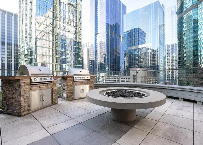 Apartamento Loop 1br W Gym Pool Lounge 1 Block From L Chi-695